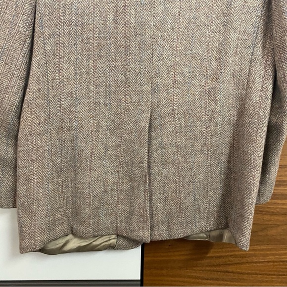 HARRIS TWEED BLAZER - TAN BLUE AND ROSE - 42R - Picture 16 of 16